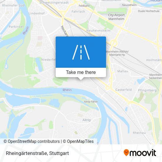Rheingärtenstraße map