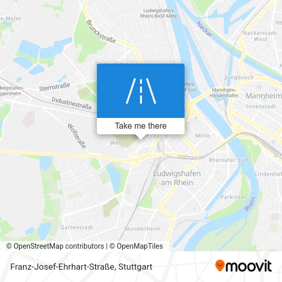 Карта Franz-Josef-Ehrhart-Straße
