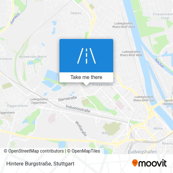 Hintere Burgstraße map