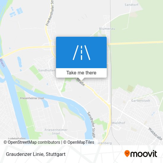 Карта Graudenzer Linie
