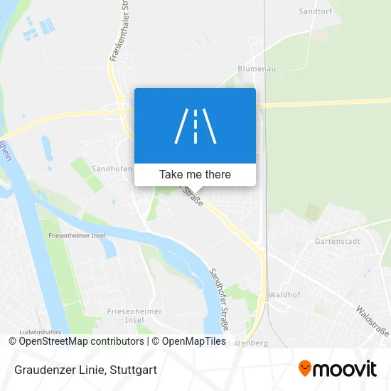 Карта Graudenzer Linie