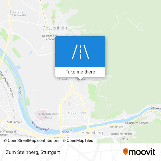 Карта Zum Steinberg
