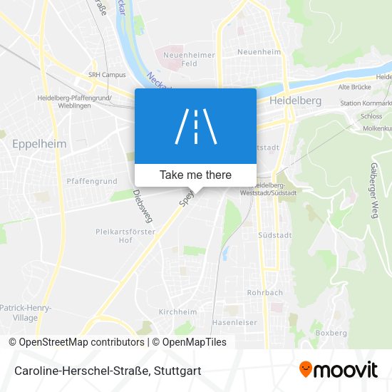 Caroline-Herschel-Straße map