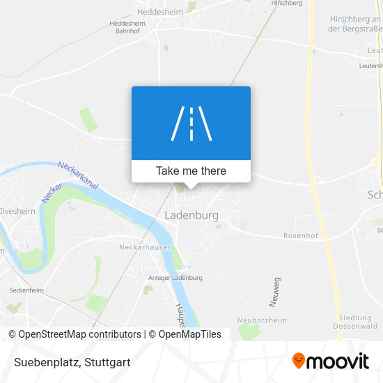 Карта Suebenplatz