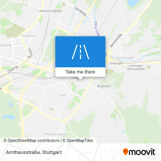 Карта Amthausstraße