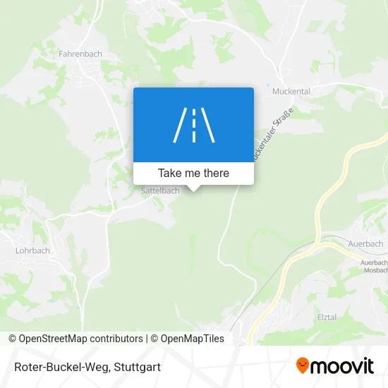 Карта Roter-Buckel-Weg