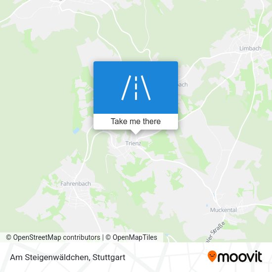 Am Steigenwäldchen map