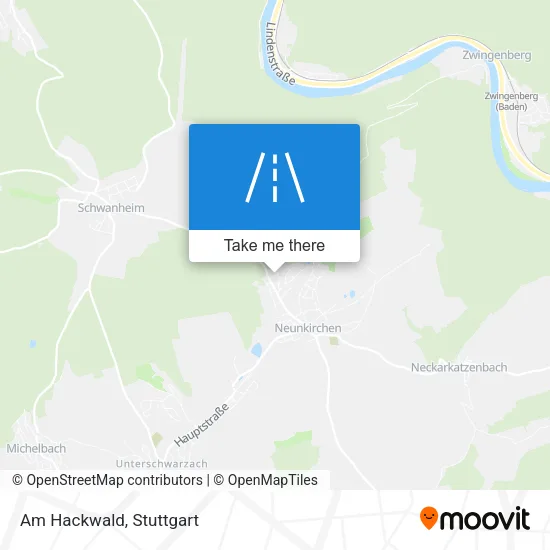 Карта Am Hackwald