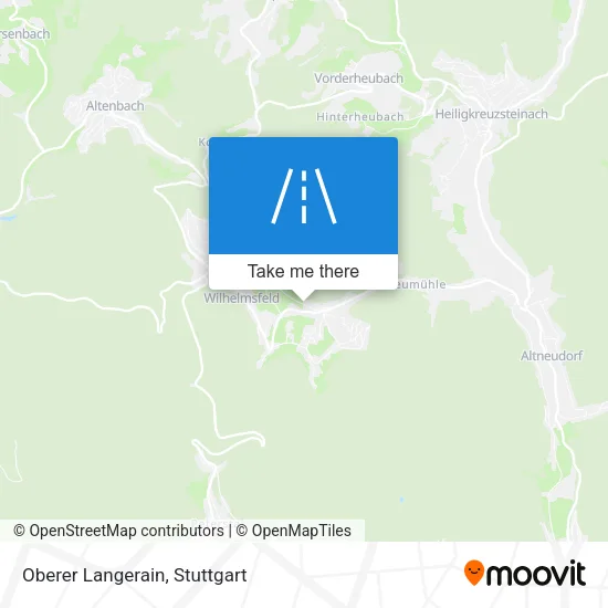 Карта Oberer Langerain