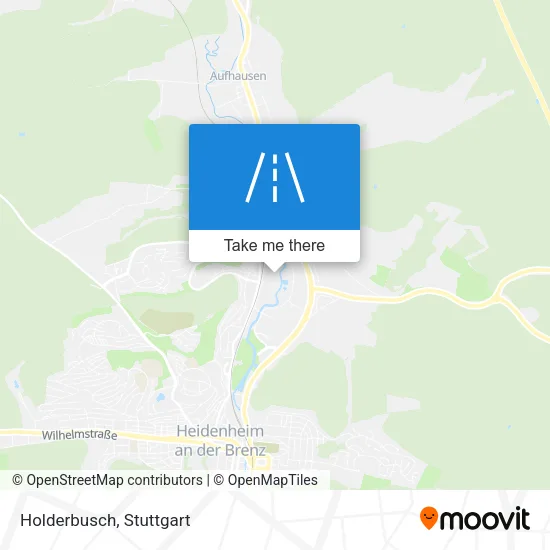 Карта Holderbusch