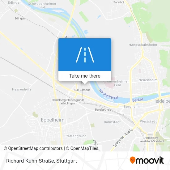 Карта Richard-Kuhn-Straße