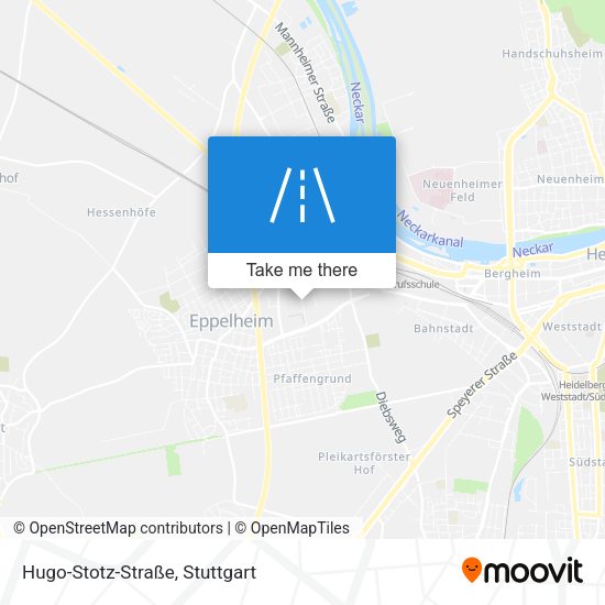 Hugo-Stotz-Straße map