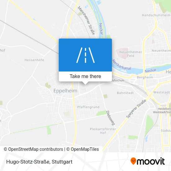 Карта Hugo-Stotz-Straße