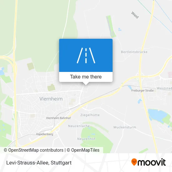 Карта Levi-Strauss-Allee