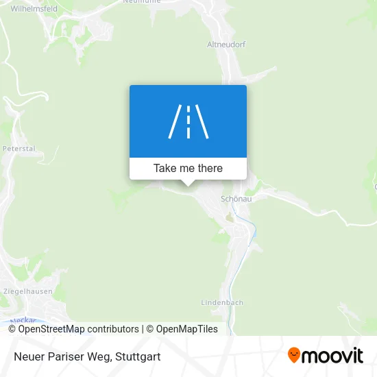 Карта Neuer Pariser Weg