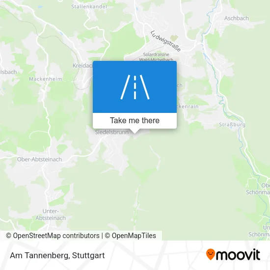 Карта Am Tannenberg