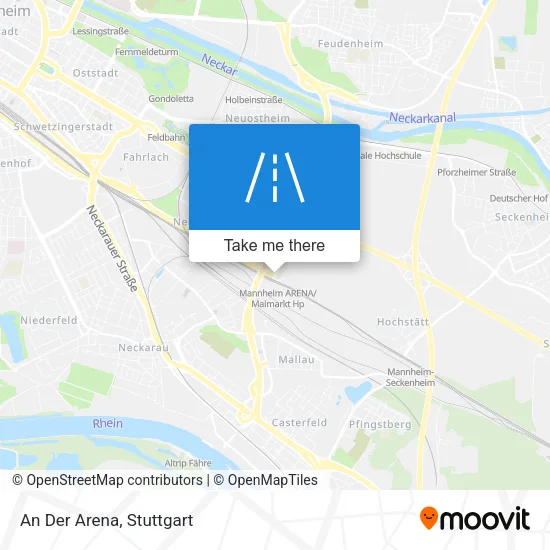 Карта An Der Arena