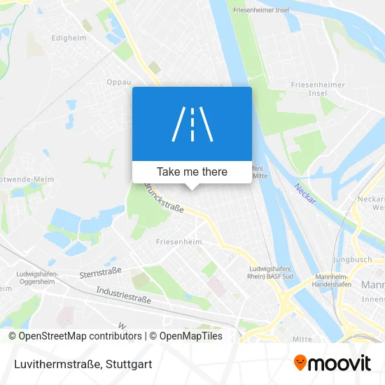 Luvithermstraße map