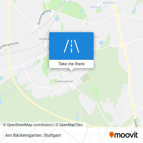 Am Bäckersgarten map