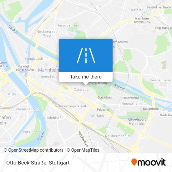 Otto-Beck-Straße map