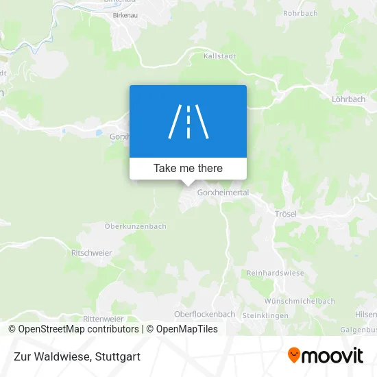 Карта Zur Waldwiese