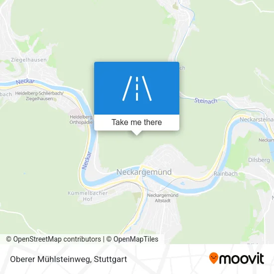 Карта Oberer Mühlsteinweg