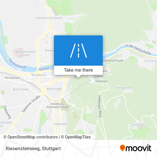 Карта Riesensteinweg