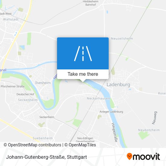 Johann-Gutenberg-Straße map