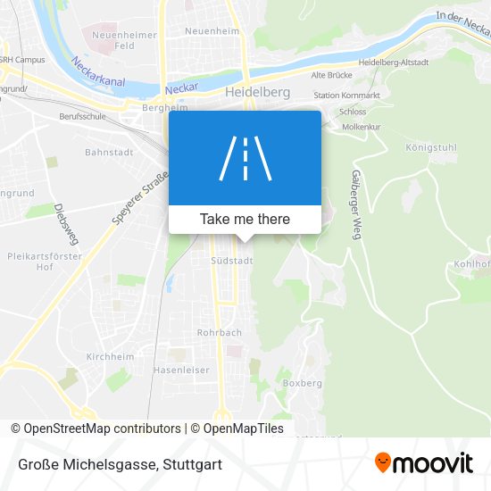 Große Michelsgasse map