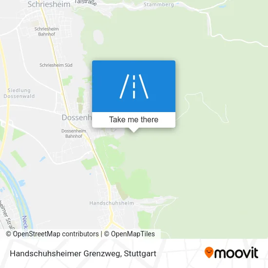 Handschuhsheimer Grenzweg map