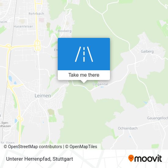 Карта Unterer Herrenpfad