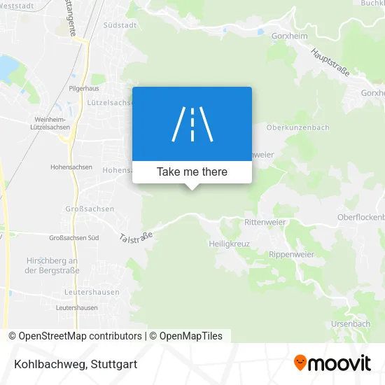 Карта Kohlbachweg
