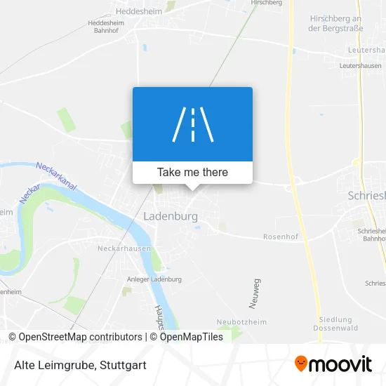 Карта Alte Leimgrube