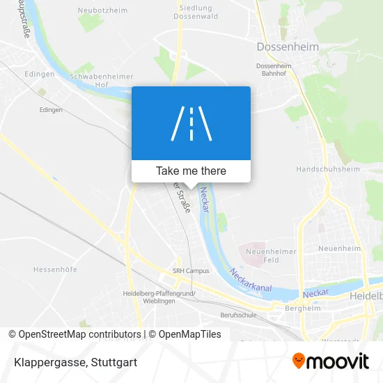 Карта Klappergasse