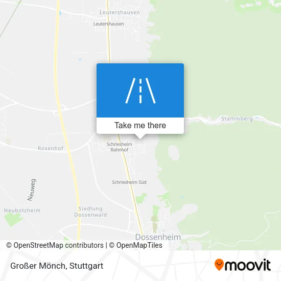 Карта Großer Mönch