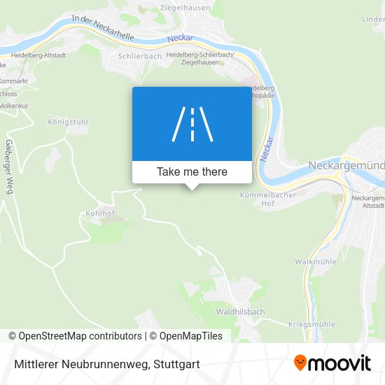 Mittlerer Neubrunnenweg map