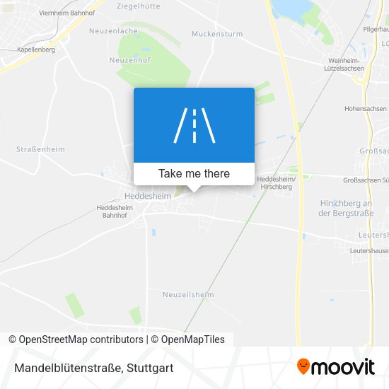 Mandelblütenstraße map