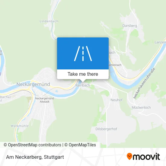 Карта Am Neckarberg
