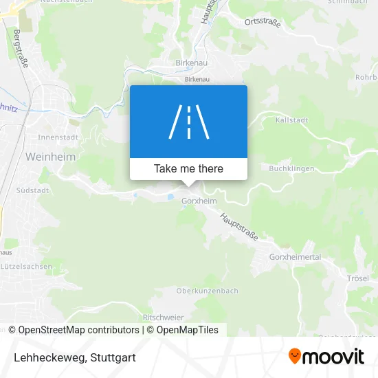Карта Lehheckeweg