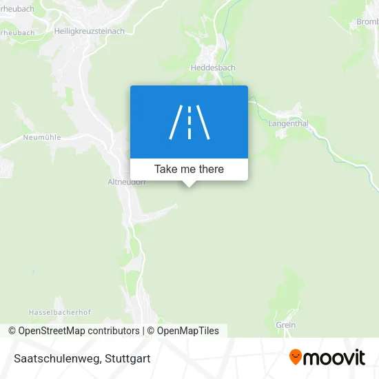 Карта Saatschulenweg