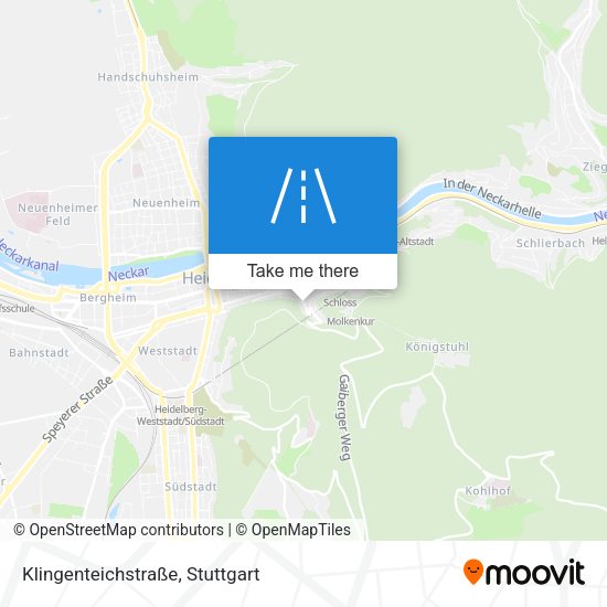 Klingenteichstraße map
