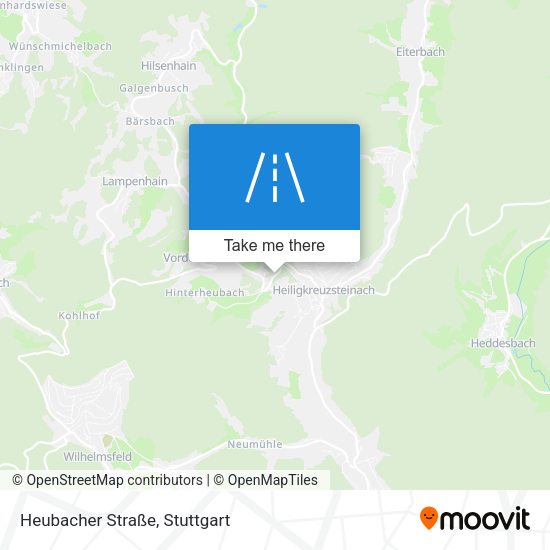 Heubacher Straße map