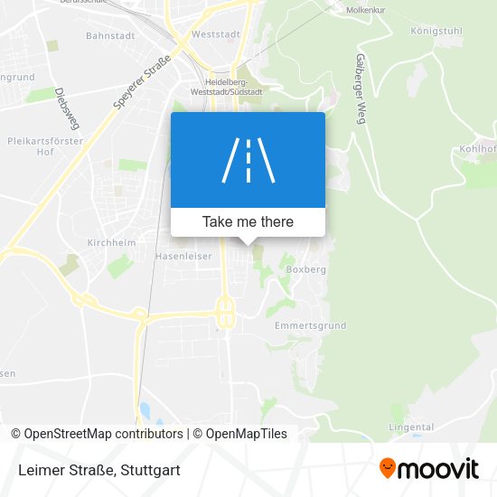 Leimer Straße map