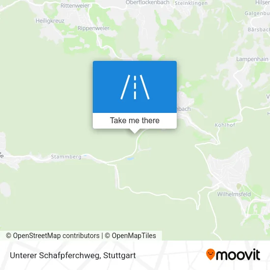 Карта Unterer Schafpferchweg