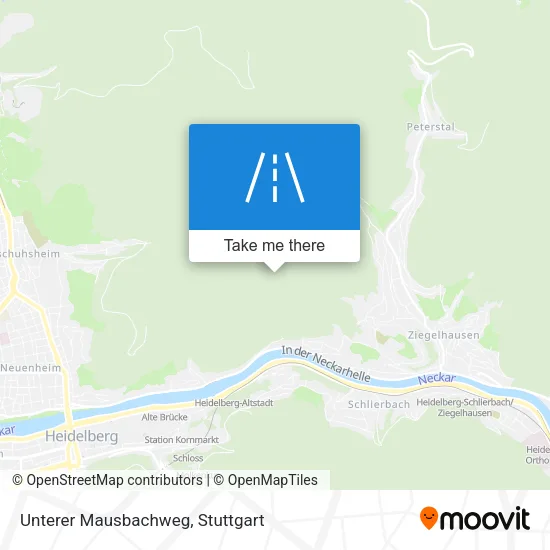 Карта Unterer Mausbachweg