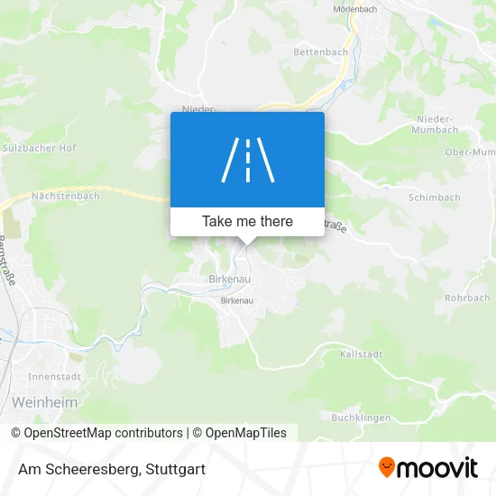 Карта Am Scheeresberg