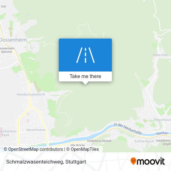 Schmalzwasenteichweg map