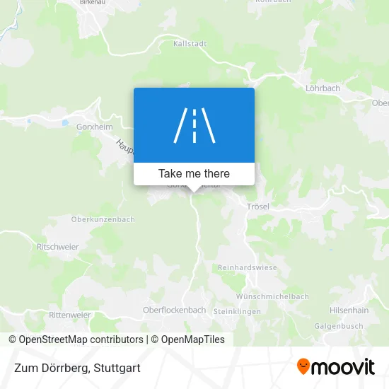 Карта Zum Dörrberg