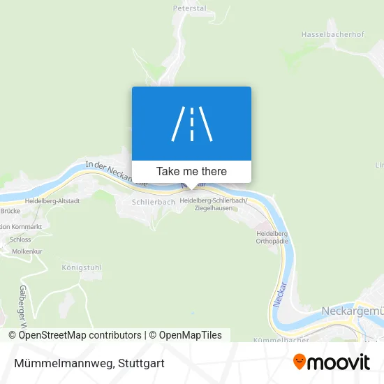 Карта Mümmelmannweg