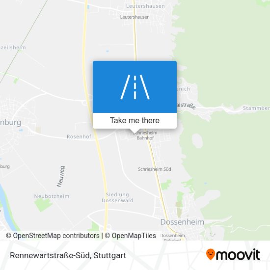 Rennewartstraße-Süd map